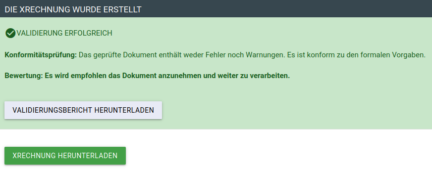 E-Rechnungs-generator